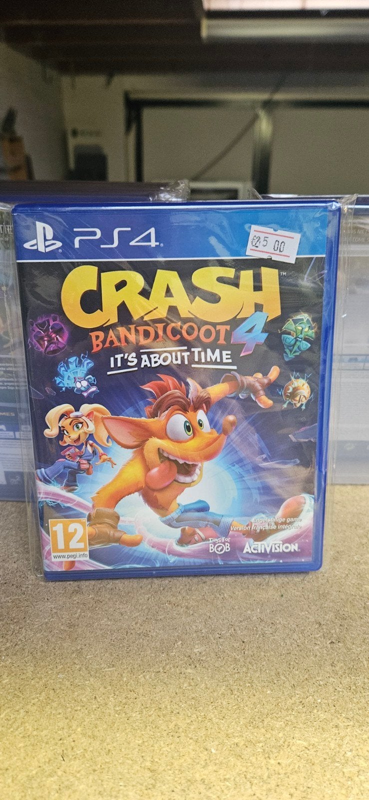 Crash Bandicoot 4: It's About Time (PS4), Activision Publishing, Inc. 3100 Ocean Park Blvd. Santa Monica, CA 90405 USA, Support@activision.com