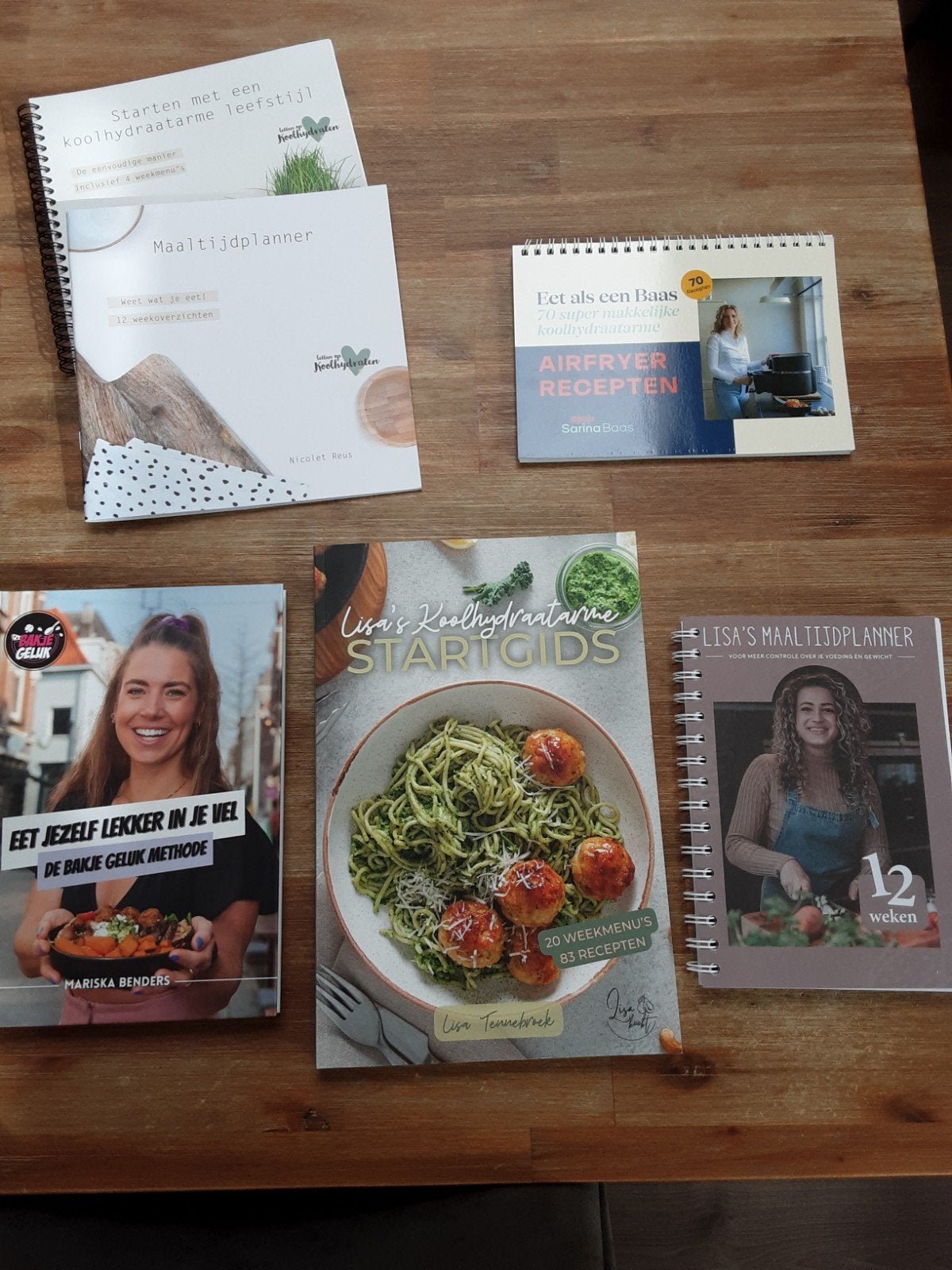 Kookboeken en Maaltijdplanners - Gezond en Koolhydraatarm, Boeken, Gezond koken, Ophalen of Verzenden, Lisa Tennebroek, Mariska Benders, Sarina Baas, Nicolet Reus