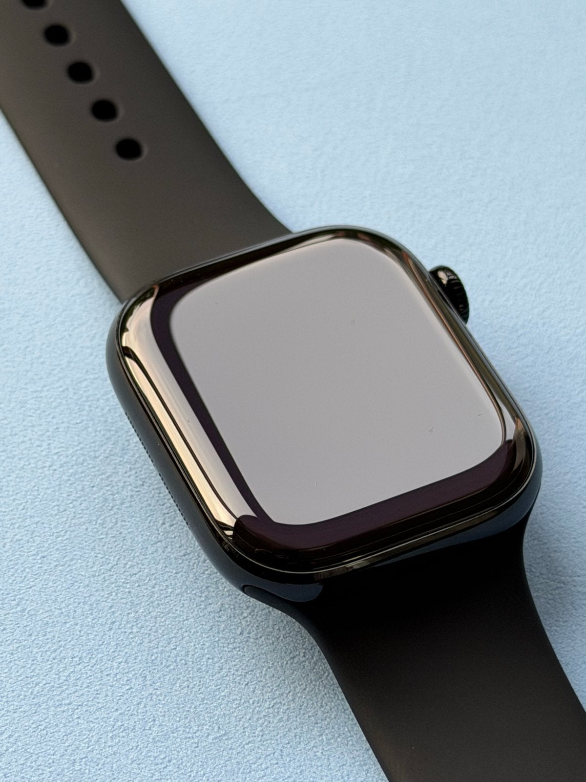 Apple Watch Series 11 42mm Jet Black GPS Zo goed als nieuw, Zwart, IOS, Ophalen of Verzenden, Zo goed als nieuw