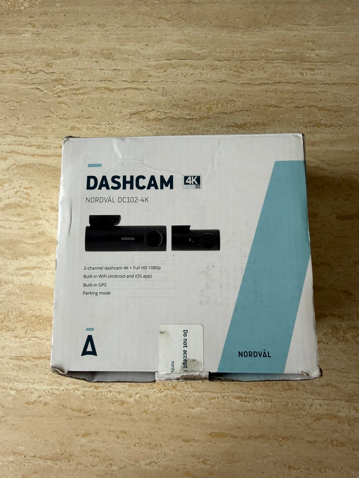 Nordval DC102-4K dashcam, Ophalen of Verzenden, Nieuw