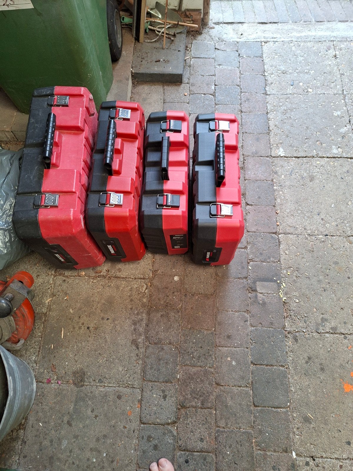 parkside koffers gereedschap, Doe-het-zelf en Verbouw, Gereedschapskisten, Ophalen, Zo goed als nieuw