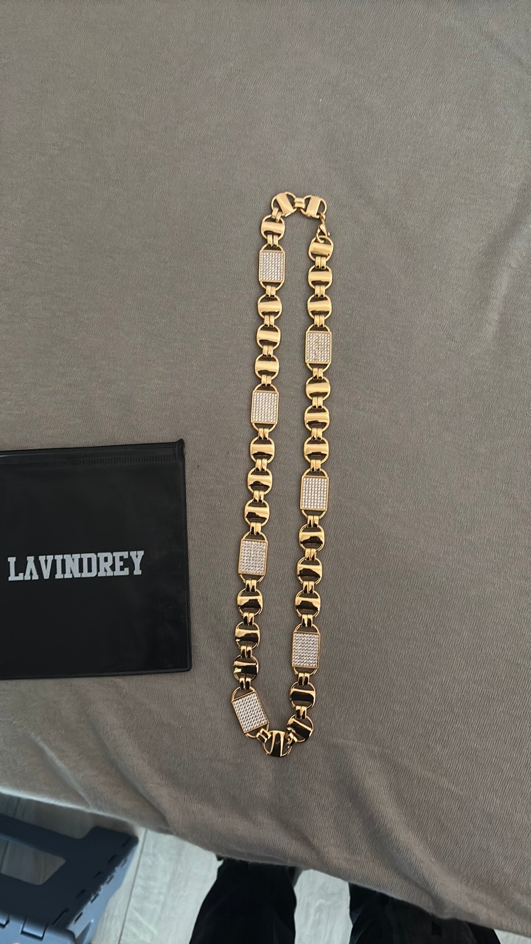 Te koop kingsley ketting, Ophalen of Verzenden, Zo goed als nieuw, Goud, Overige materialen