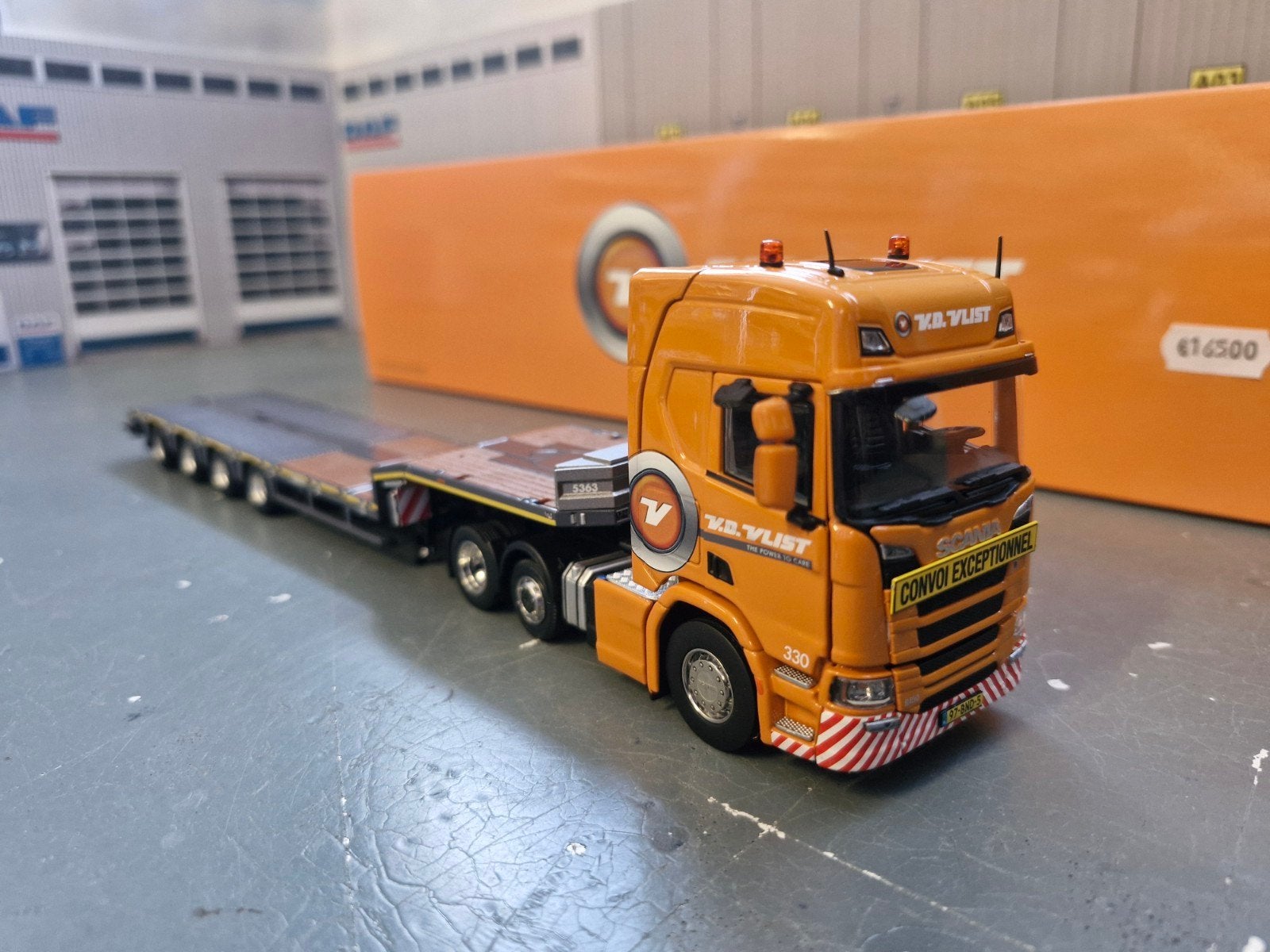 scania R met nooteboom semi dieplader v/d vlist