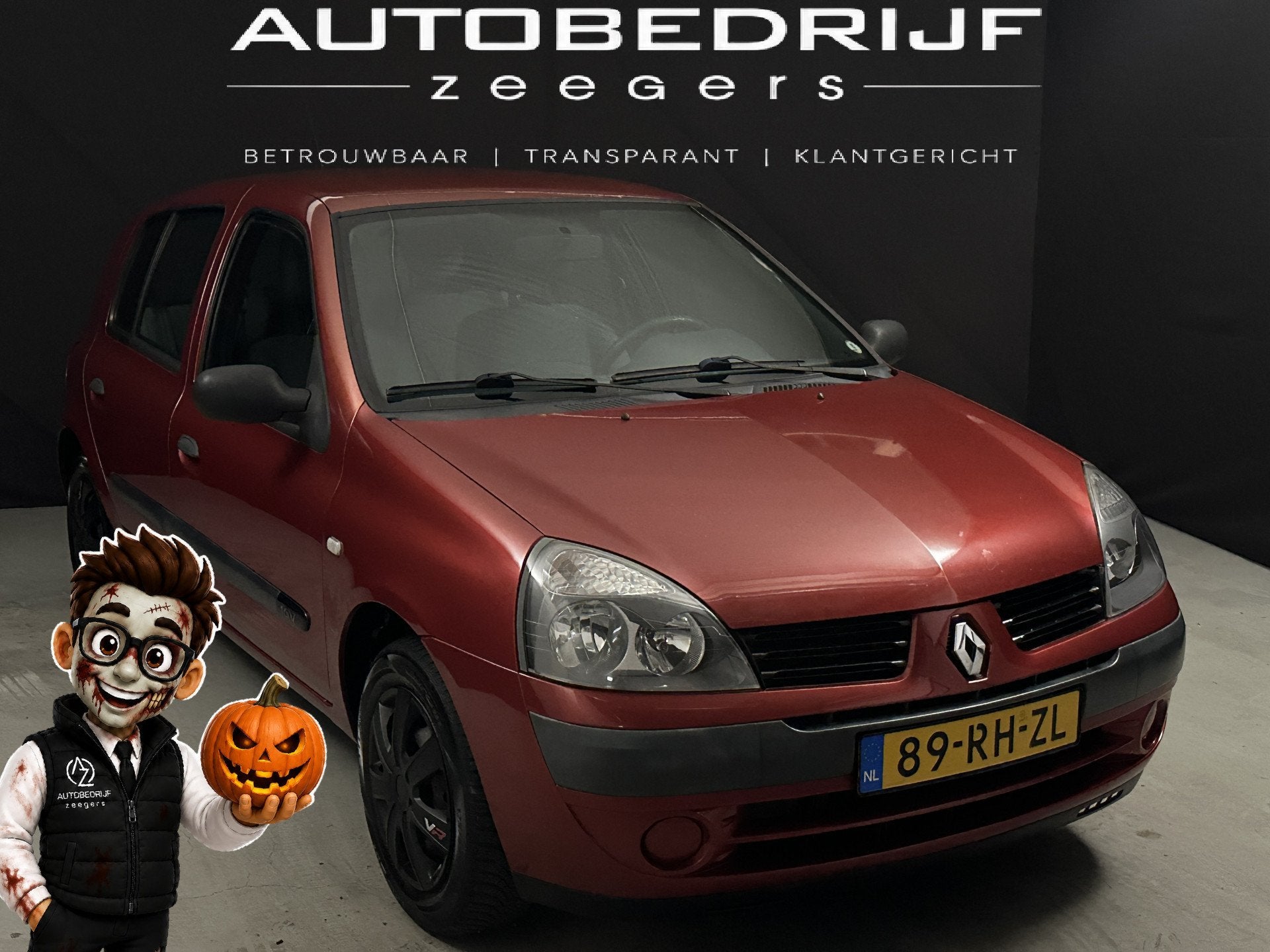 Renault Clio 1.2-16V Community *AC*NAP*Lage KM* (bj 2005), Auto's, Voorwielaandrijving, Gebruikt, 31 €/maand, 4 cilinders