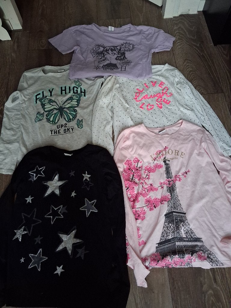 Kleding maat 158 164 shirts meisjes, Kinderen en Baby's, Ophalen of Verzenden, Zo goed als nieuw, Meisje, Shirt of Longsleeve