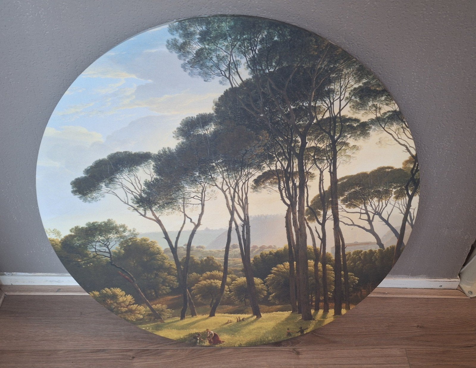 te koop rond wandschilderij, Ophalen, 50 tot 75 cm, Schilderij