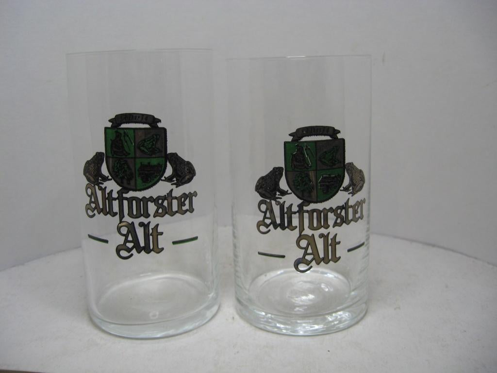Altforster Alt verschillend in glas hoogten &logo Hertog Jan, Ophalen of Verzenden, Zo goed als nieuw, Glas of Glazen, Hertog Jan