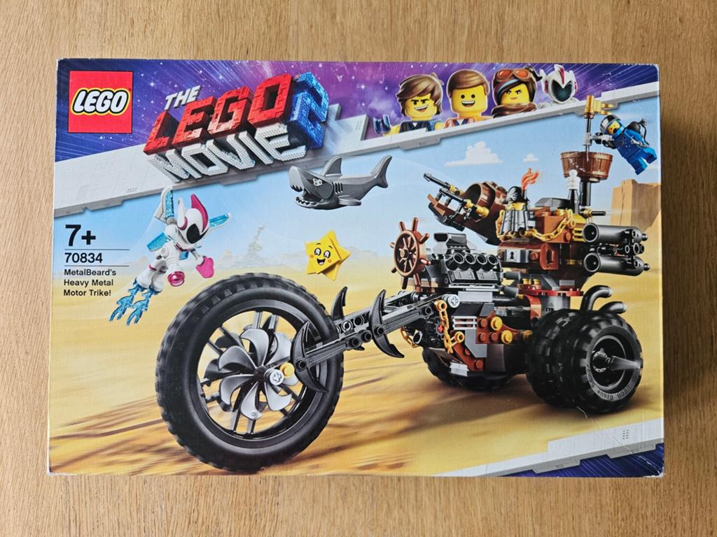 Lego 70834 The Lego Movie 2 MetalBeard's Motor Trike, nieuw, Ophalen, Lego, Nieuw, Complete set
