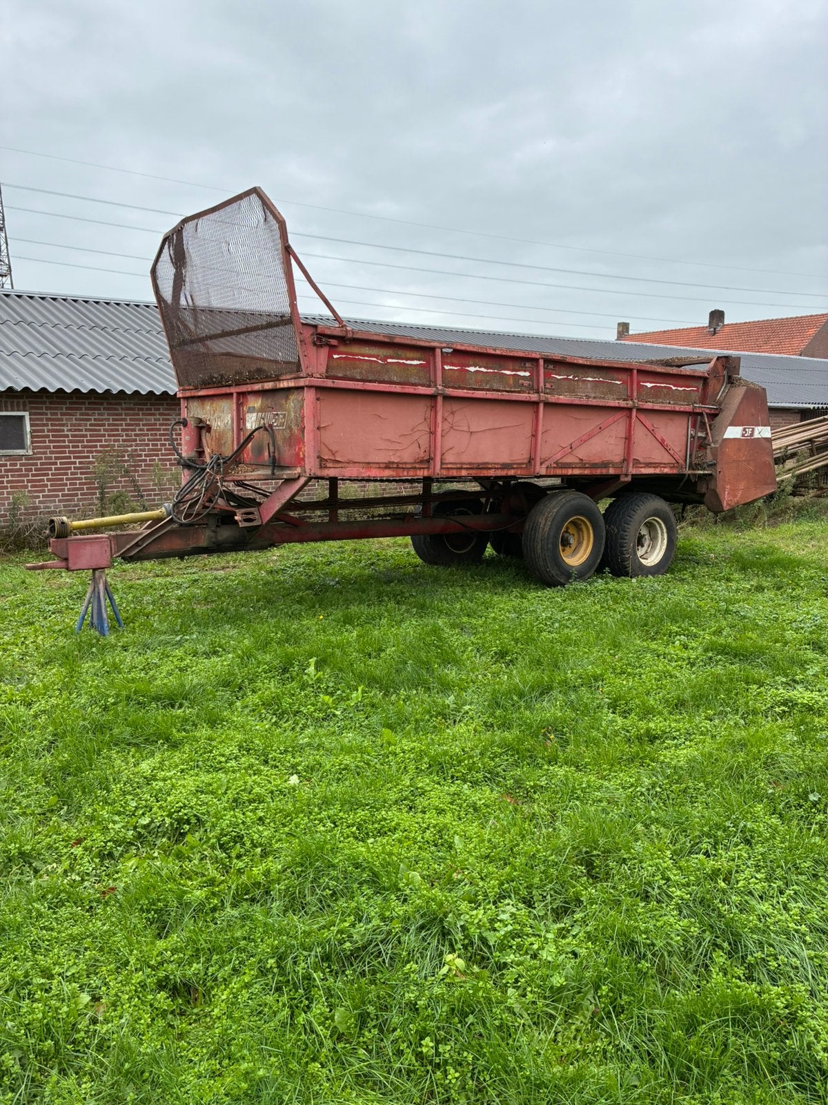 Mestverspreider mestwagen mestbreker, Ophalen, Gewasbescherming en Bemesting