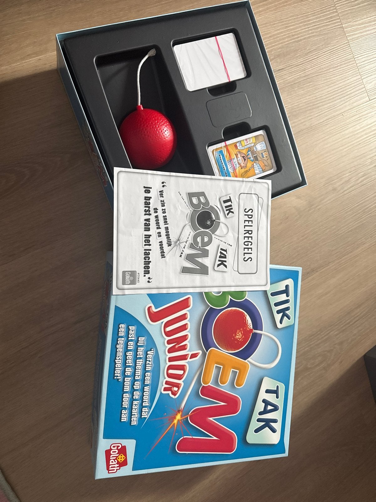 Tik Tak Boem Junior - Nieuw, Drie of vier spelers, Ophalen of Verzenden, Nieuw