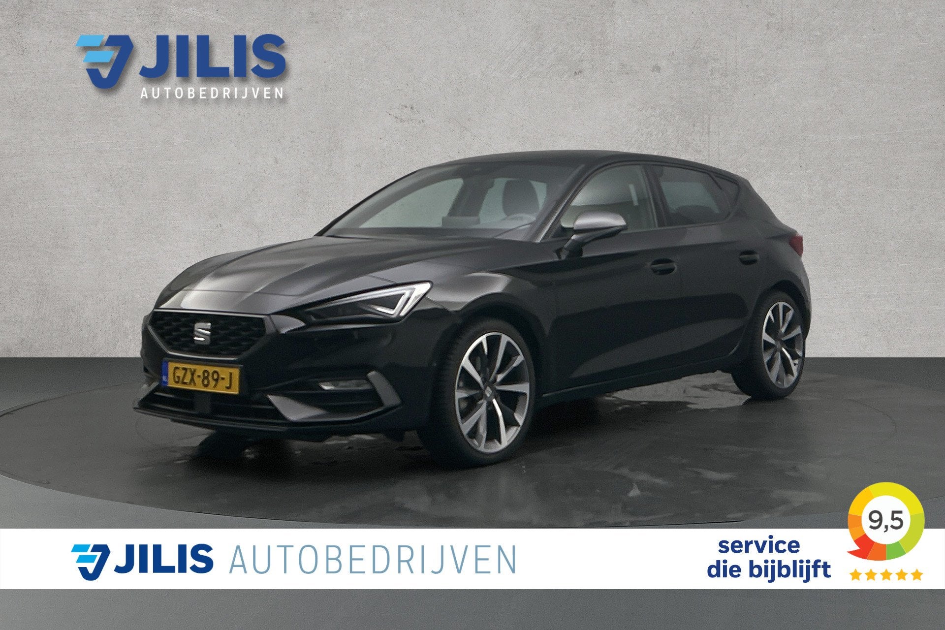 SEAT Leon 1.5 TSI FR Business Intense | Half leder | LED | C, Auto's, Seat, Bedrijf, Te koop, Leon, ABS, Achteruitrijcamera, Adaptive Cruise Control