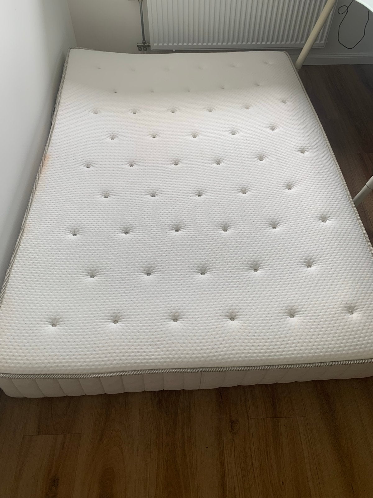 IKEA VATNESTROM Matras - 140x200, Huis en Inrichting, Slaapkamer | Matrassen en Bedbodems, Ophalen, 90 cm, Eenpersoons, Zo goed als nieuw