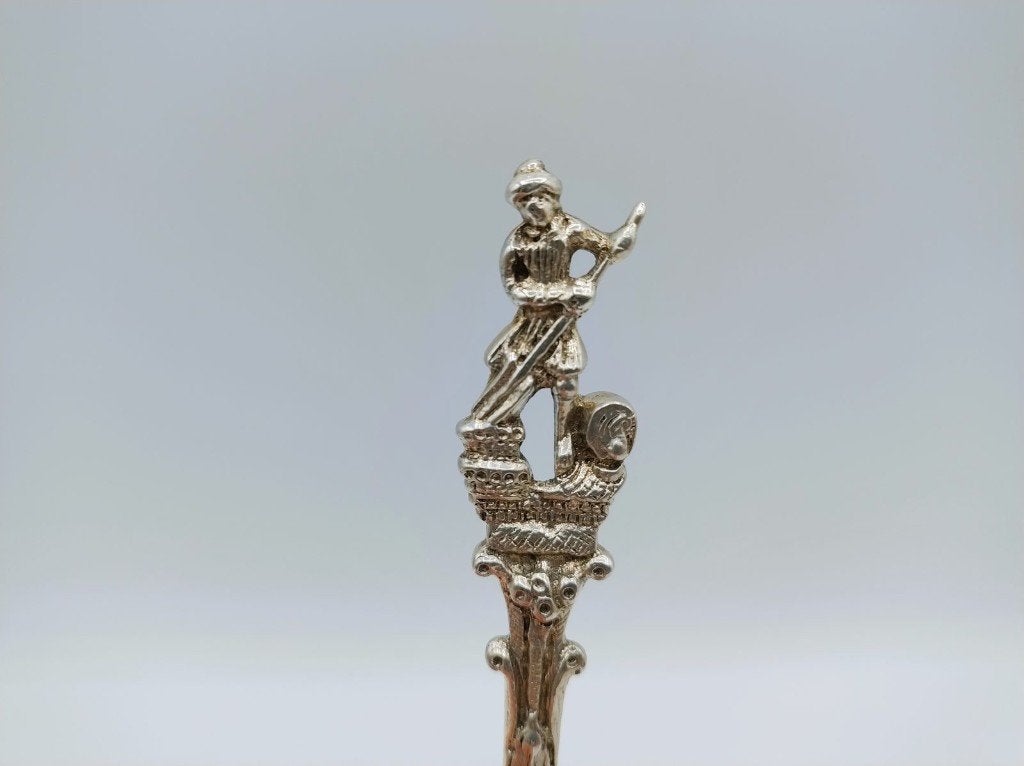 Zilveren sierlepel, bierbrouwer, Gebr. Roelfsema, Winsum,, Verzenden, Zilver