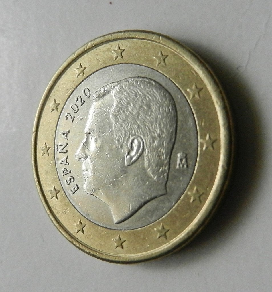 Spanje 1 euro 2020, Postzegels en Munten, Verzenden, Spanje, 1 euro, Losse munt
