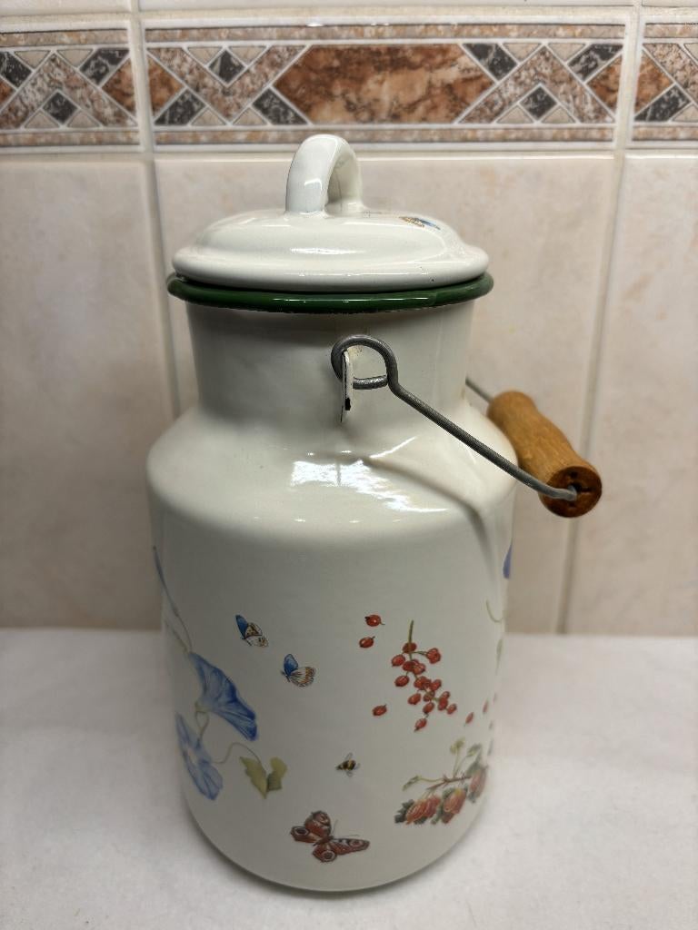 Emaille Melk Bus Janneke Brinkman Salentijn, Ophalen of Verzenden