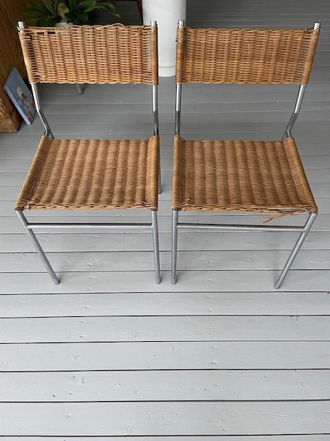 design stoelen martin visser, Huis en Inrichting, Ophalen, Gebruikt, Twee, Bruin