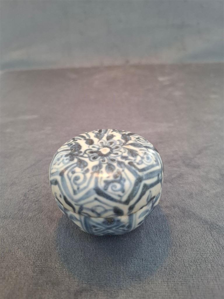 Annam dekselpotje, 14e of 15e eeuw, Antiek en Kunst, Verzenden