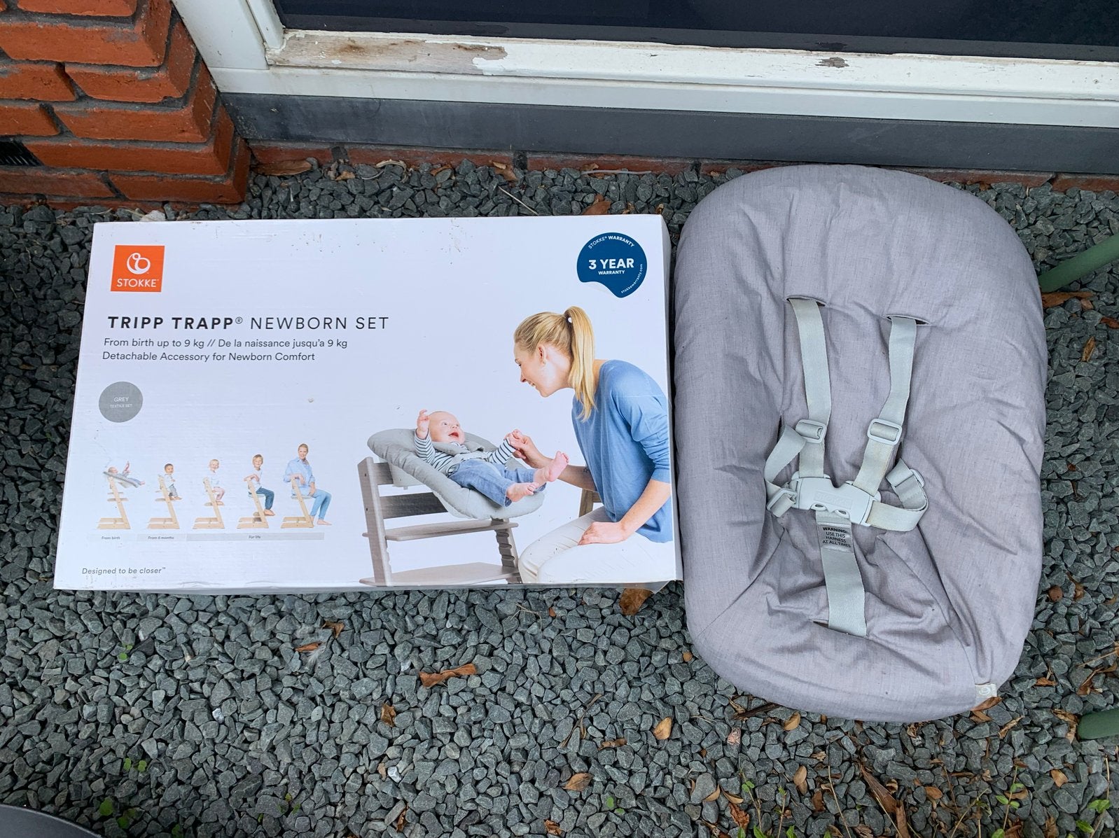 Tripp Trapp Newborn Set - Stokke, Kinderen en Baby's, Ophalen of Verzenden, Gebruikt, Overige typen, Gordel(s)