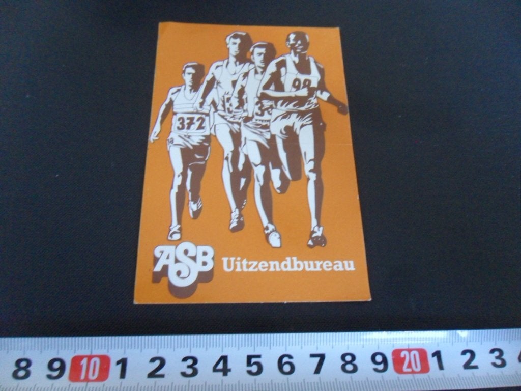 stickers ASB Uitzendbureau atletiek hardlopen *, Verzamelen, Ophalen of Verzenden, Zo goed als nieuw
