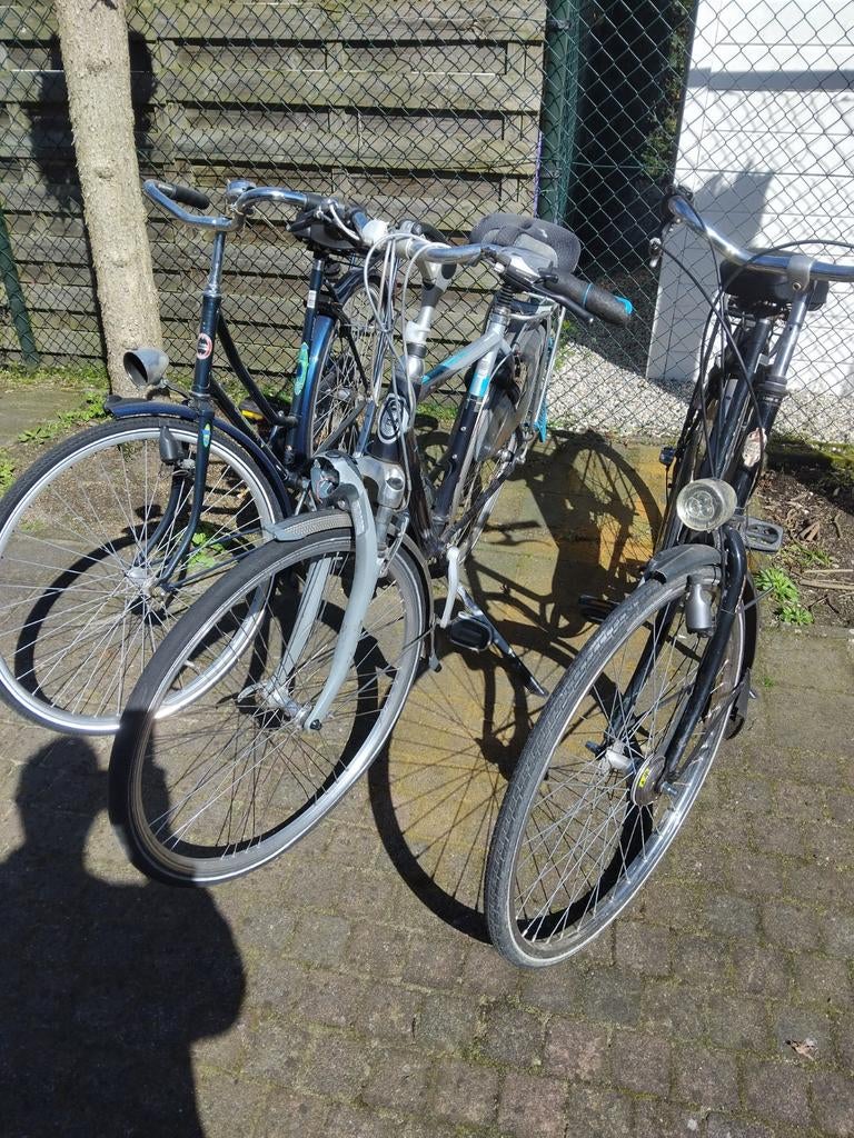 3 fietsen, Fietsen en Brommers, Ophalen of Verzenden, Zo goed als nieuw, Minder dan 10 versnellingen, Overige merken