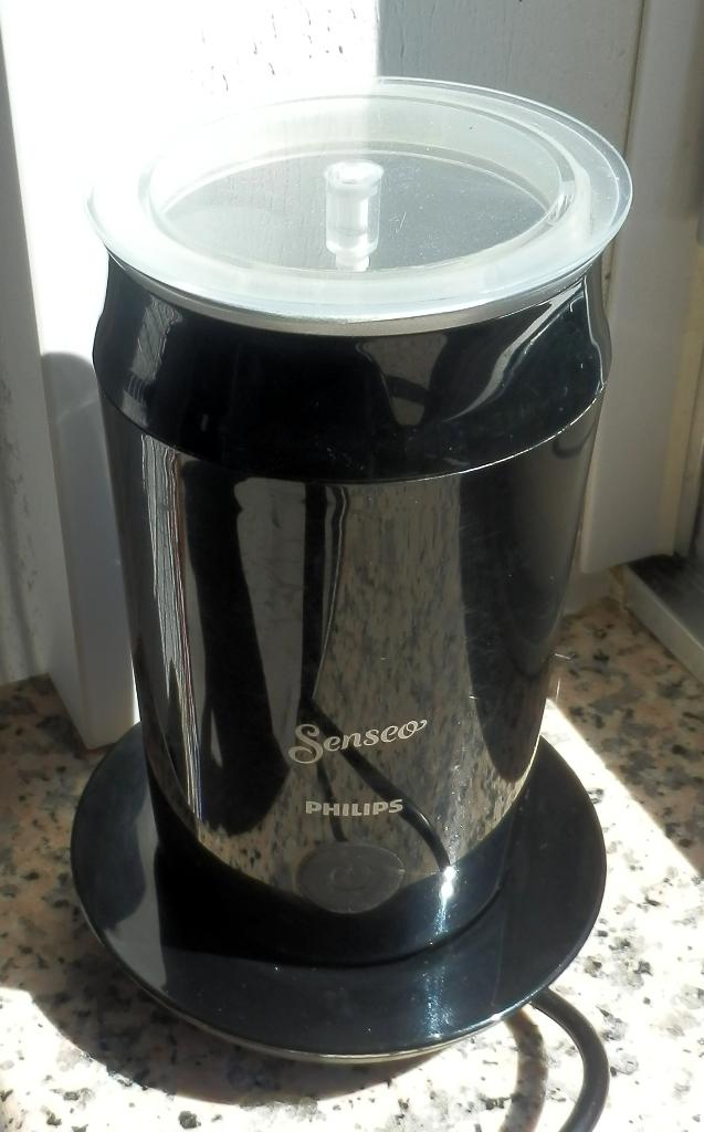 Senseo melkopschuimer  - zgan, Overige typen, Ophalen of Verzenden, Zo goed als nieuw, Zwart