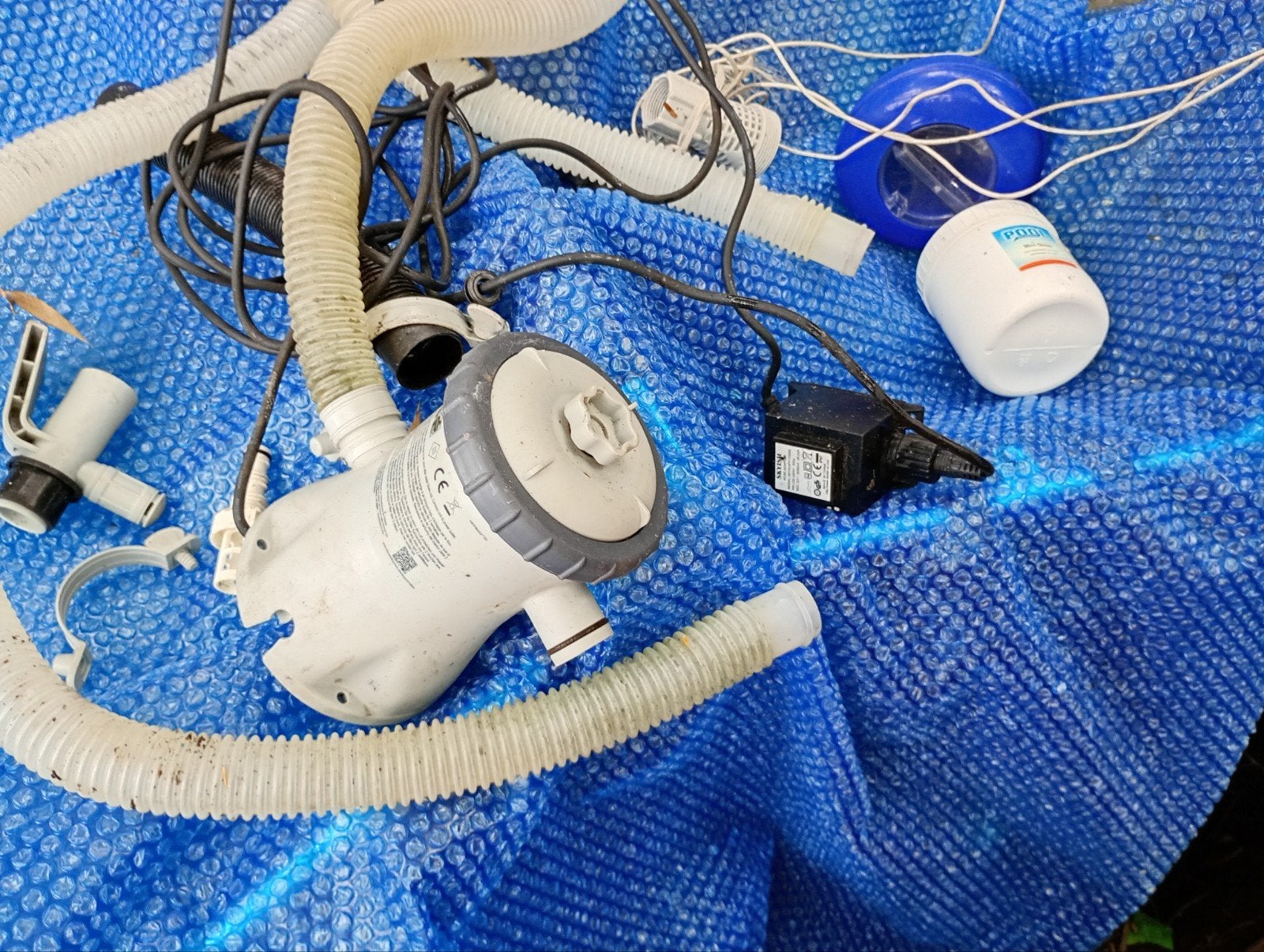 Zwembadpomp en accessoires, Ophalen, Gebruikt, Zwembadpomp