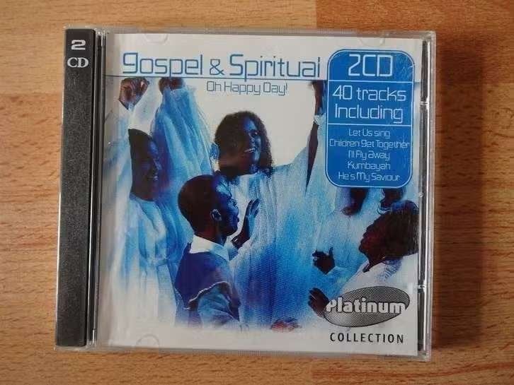 2 CD 's Gospel & Spiritual Oh Happy Day 8717423024606, Gospel, Ophalen of Verzenden, Zo goed als nieuw, Album