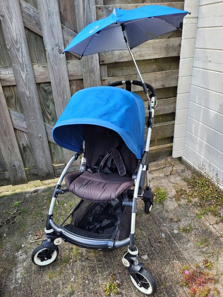 Bugaboo Bee 3 kinderwagen met parasol, Gebruikt, Bugaboo, Verstelbare duwstang, Ophalen