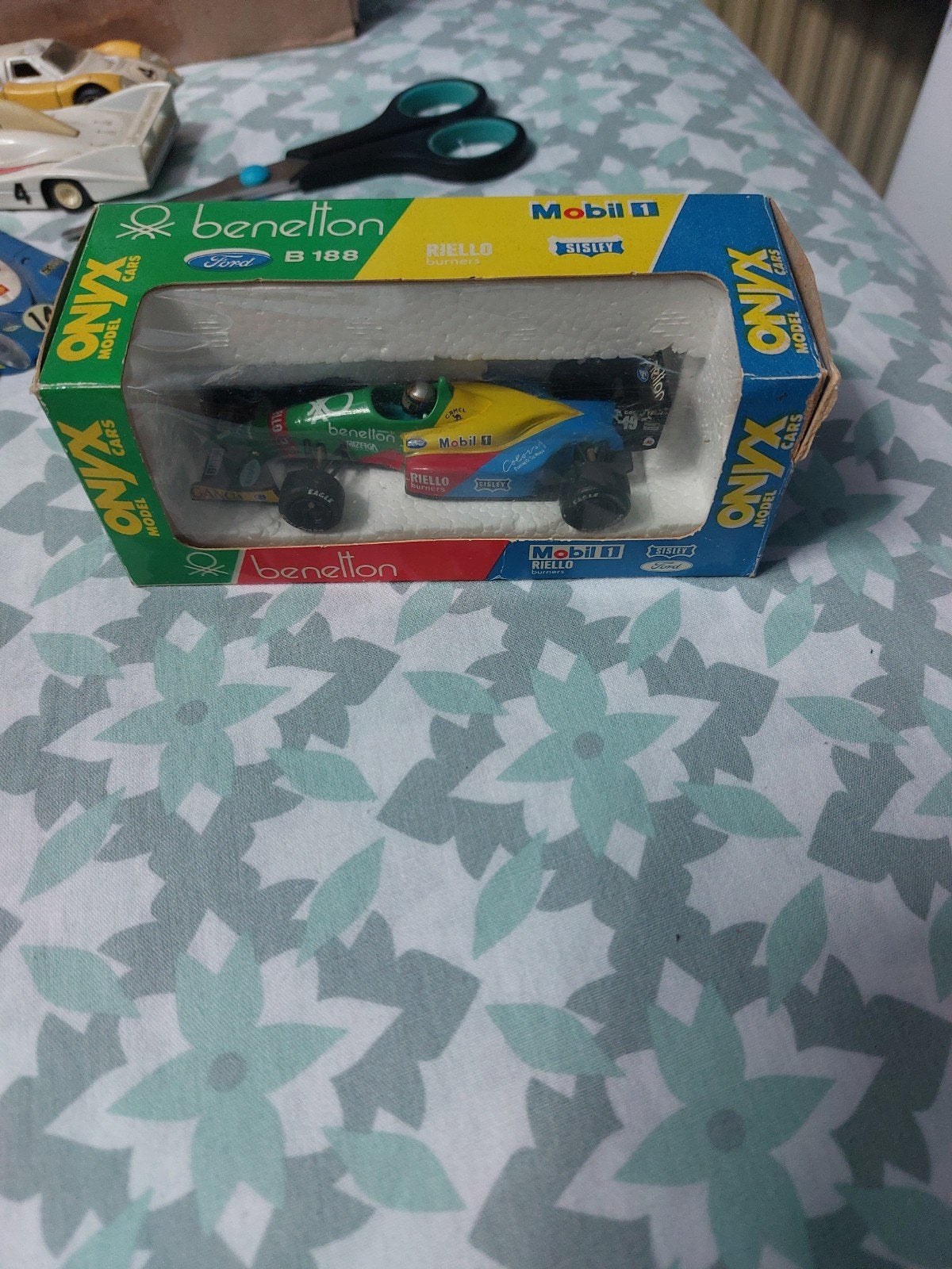 Onyx Model Cars Benetton B188 Formule 1 modelauto, Ophalen of Verzenden