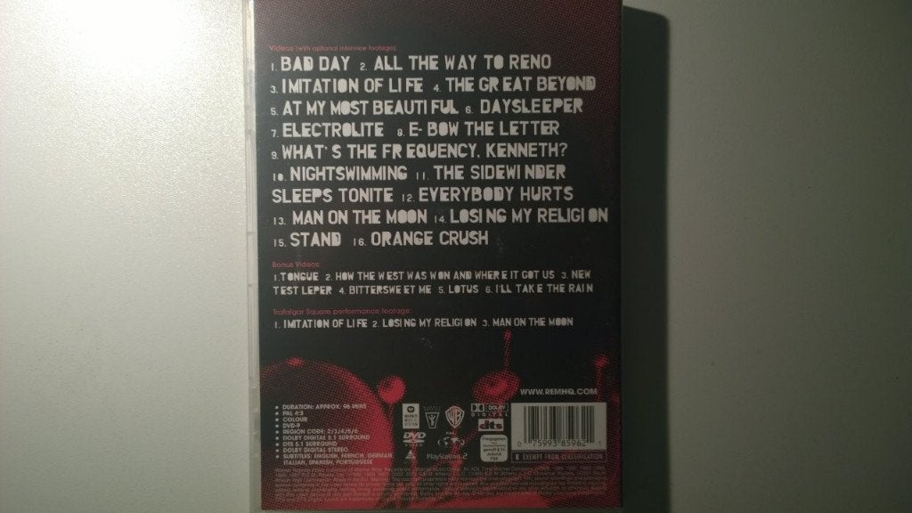 R.E.M. - In View The Best Of R.E.M. 1988-2003 (DVD), Alle leeftijden, Ophalen of Verzenden, Zo goed als nieuw, Muziekvideo's