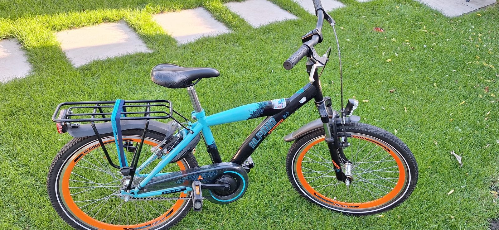 Super Mooie Alpina yabber Jongensfiets 22 inch IZGS Te Koop, Fietsen en Brommers, Ophalen, Terugtraprem, 22 inch, Gebruikt