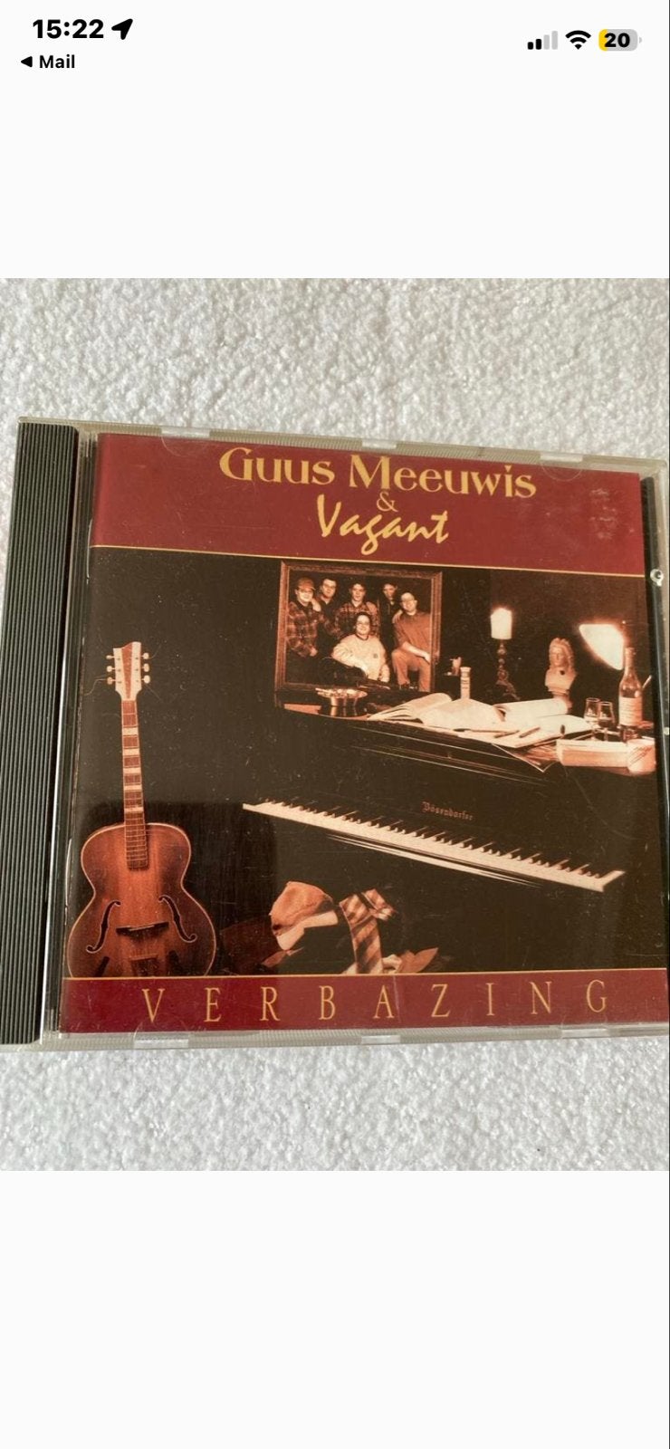 Guus Meeuwis & Vagant - Verbazing CD, Gebruikt, Ophalen of Verzenden, Pop, Gesigneerd