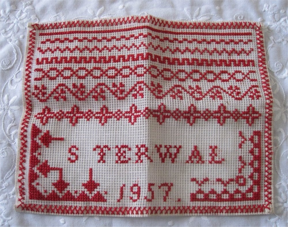 Merklap 1957, Ophalen of Verzenden