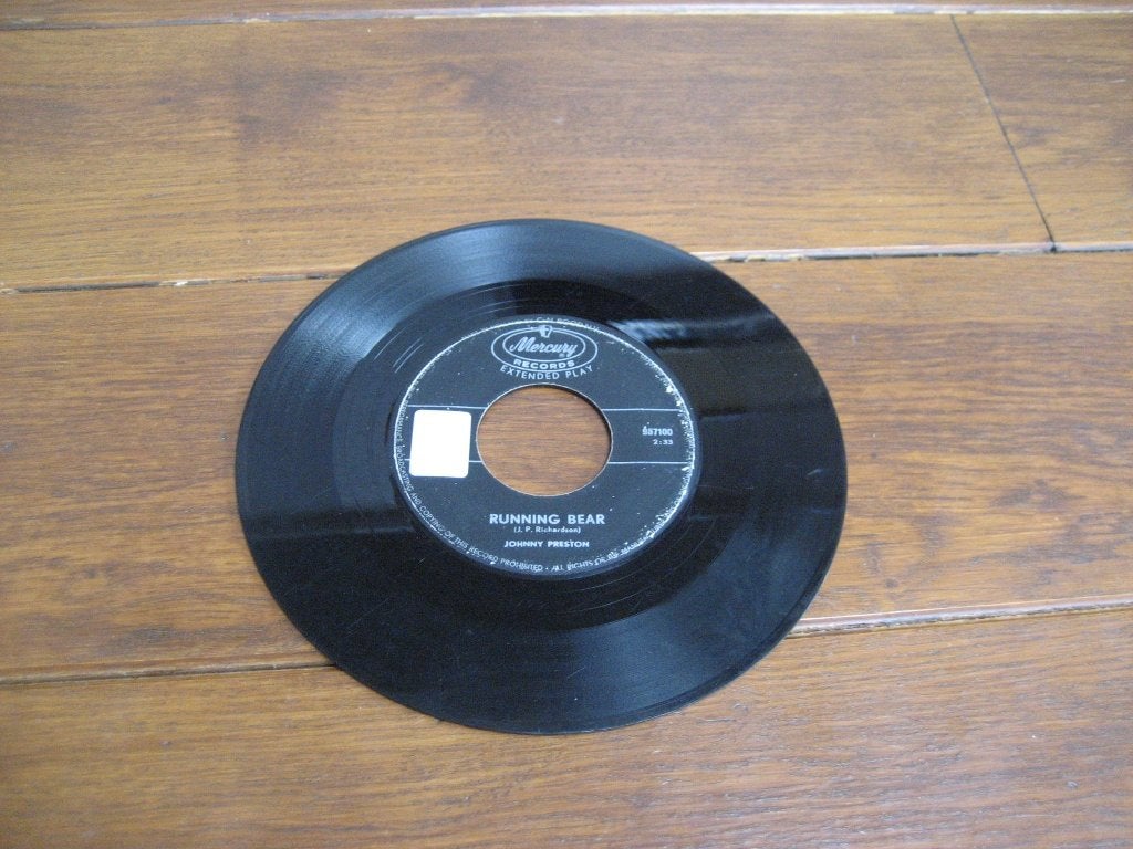 Early 60s johnny preston running bear, Ophalen of Verzenden, Gebruikt, Pop