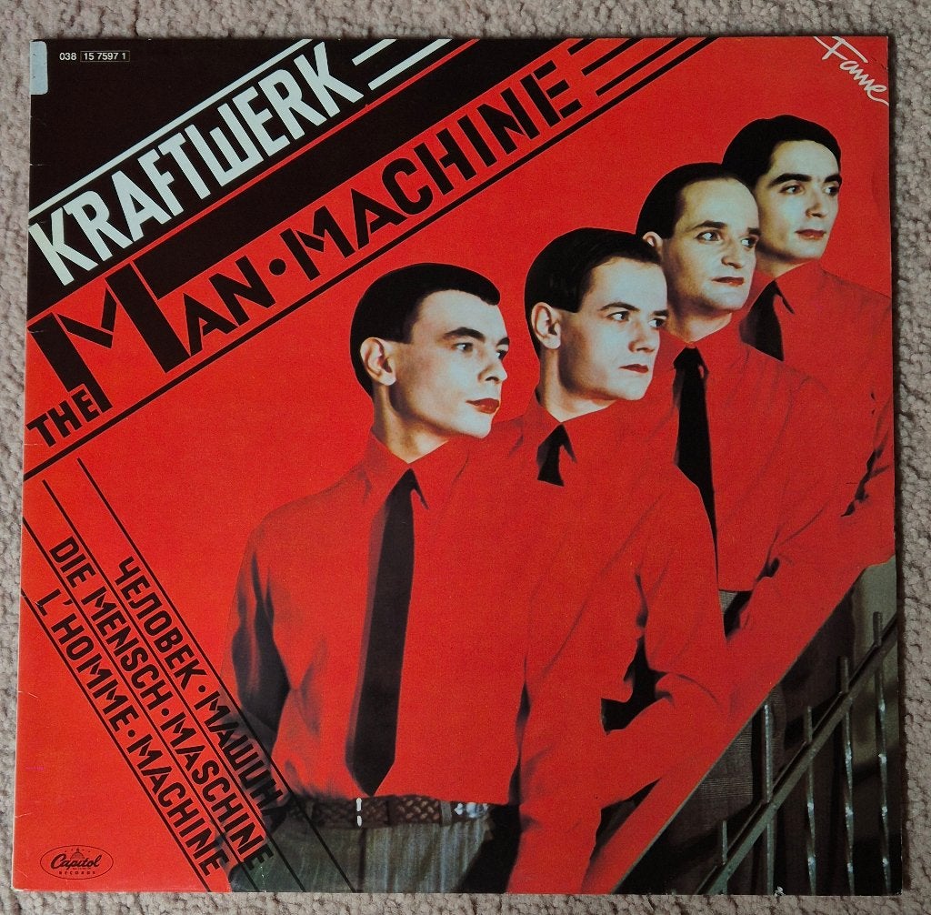 Kraftwerk – The Man Machine, Ophalen of Verzenden, Gebruikt, 12 inch