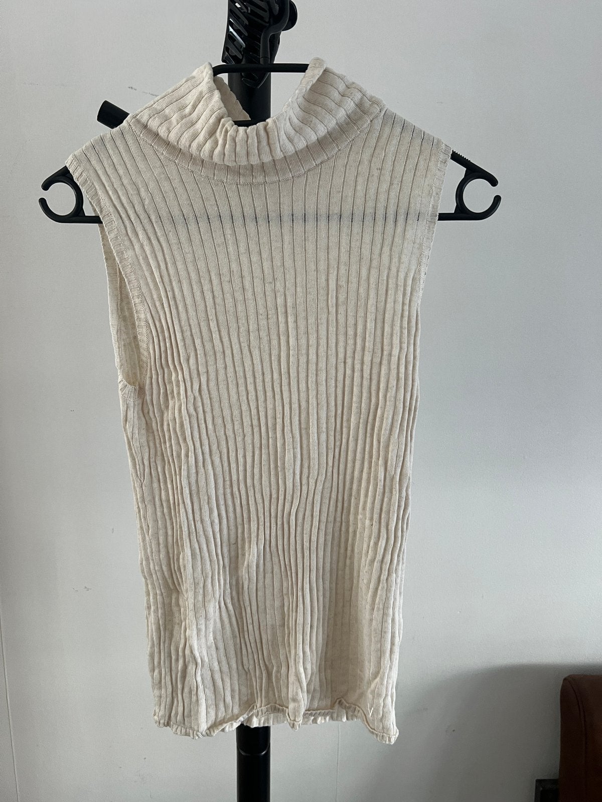Top vanilia, Beige, Ophalen of Verzenden, Zo goed als nieuw, Maat 36 (S)