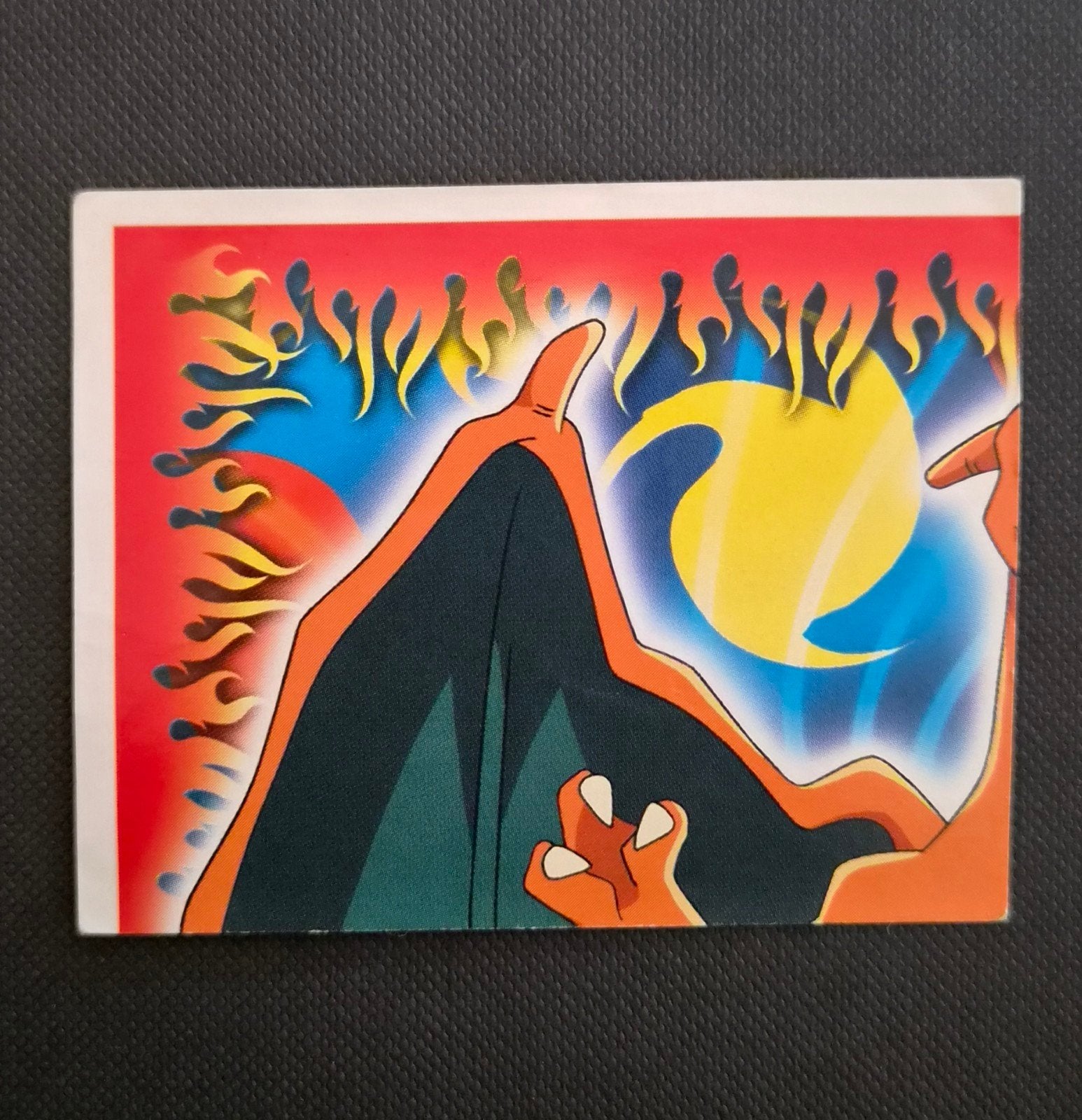 Pokemon Merlin Topps Serie 4 Charizard Puzzel#B, Ophalen of Verzenden