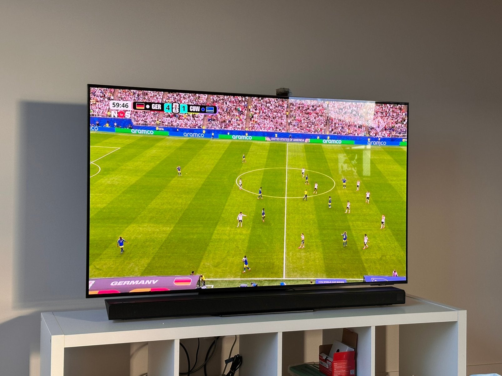 Samsung QE55s95 oled tv 2023, Ophalen, Zo goed als nieuw, 100 Hz, Samsung
