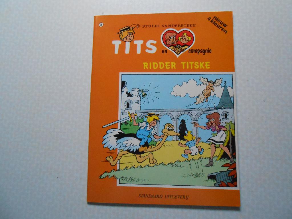 Tits 28 Ridder Titske 1986 1 ste druk., Willy Vandersteen, Eén stripboek, Nieuw, Ophalen of Verzenden