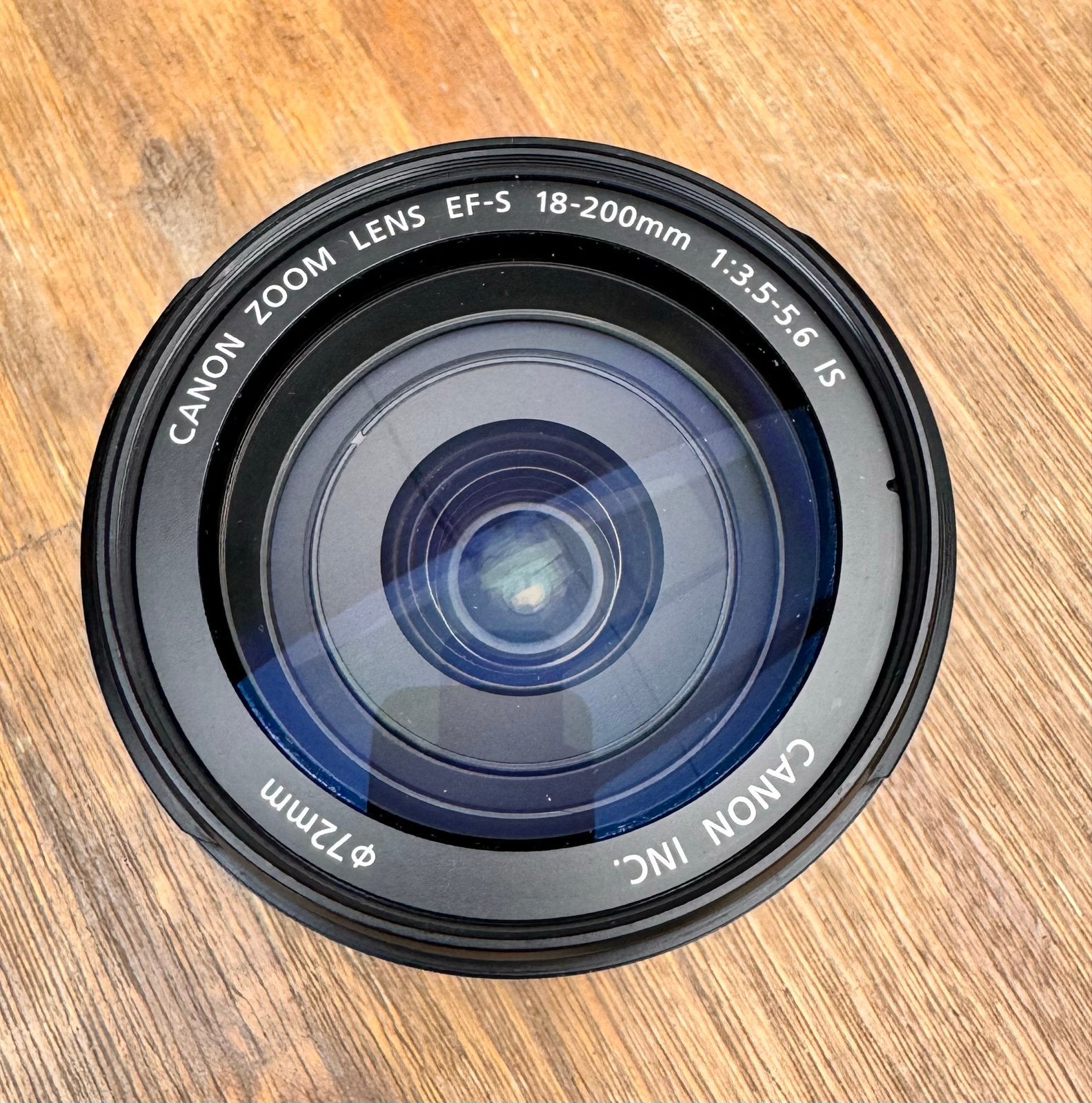 Canon Zoom Lens EF-S 18-200mm f/3.5-5.6 IS, Audio, Tv en Foto, Fotografie | Lenzen en Objectieven, Ophalen, Gebruikt, Canon, Autofocus