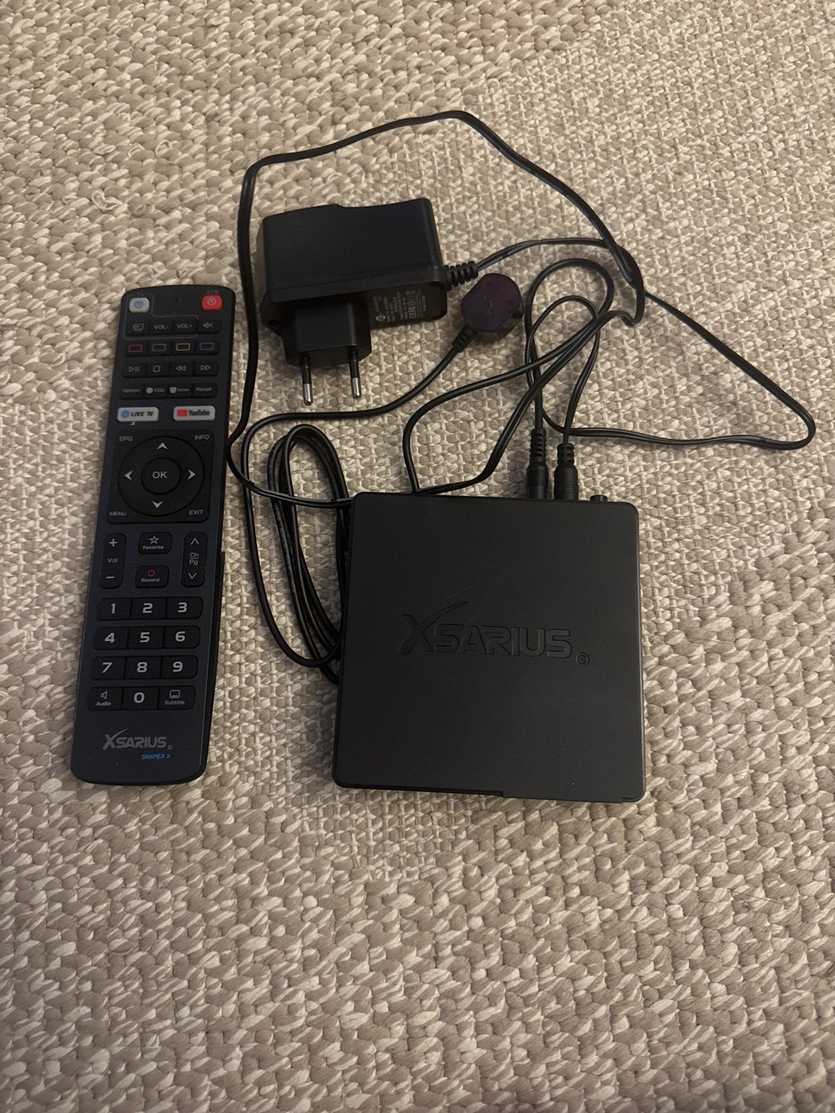 Xsarius OTT Media Player Sniper X met afstandsbediening, Ophalen of Verzenden, Zo goed als nieuw, HDMI, Zonder harde schijf