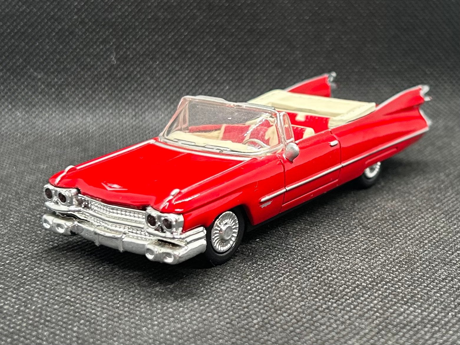 Newray Cadillac 1959 1:43, Verzenden, Zo goed als nieuw, Auto, Overige merken