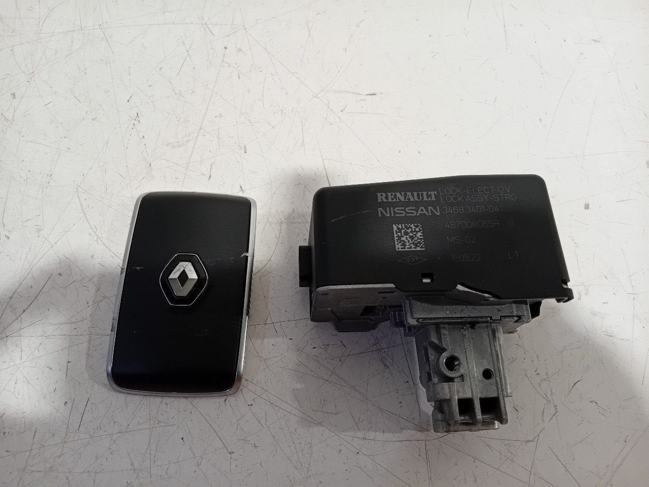 Slotenset cil inclusief immobilizer Renault Arkana, Auto-onderdelen, Onderdelen@venauto.nl, Van der Ven Autorecycling B.V., Gebruikt
