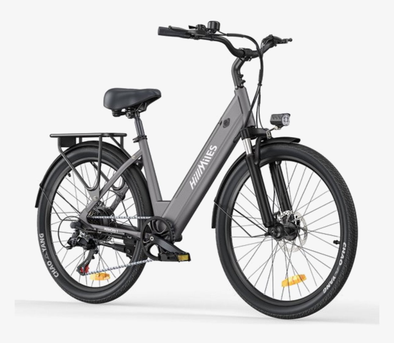 HillMiles Milecity 1 grijs  **nieuw in doos**, Nieuw, 59 cm of meer, 50 km per accu of meer, Ophalen