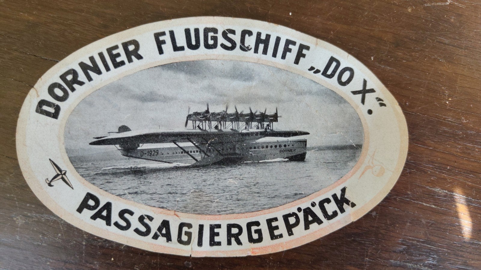 Dornier flugschiff DO X, Ophalen of Verzenden