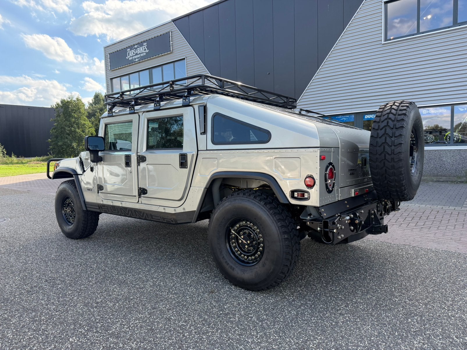 Hummer H1 Slantback 6.5 Turbo Diesel 1997 | Collector's Item, Auto's, Automaat, 3221 kg, 4 stoelen, Leder