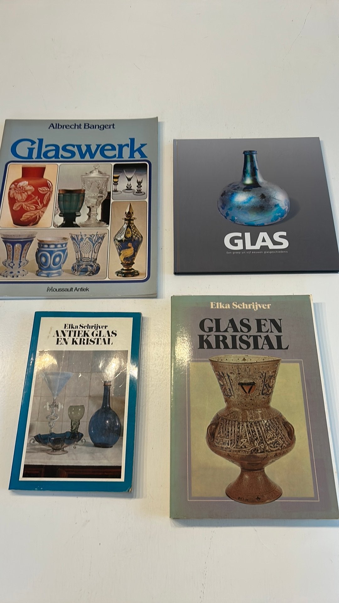 Glaswerk boeken, Antiek en Kunst, Antiek | Glas en Kristal, Ophalen of Verzenden