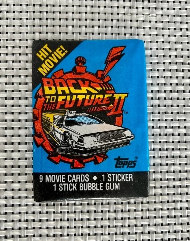 1989 Topps Back to the Future Part II Sealed Wax Pack, Verzenden, Nieuw, Booster