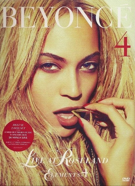 DVD BEYONCE 4 LIVE AT ROSELAND, Alle leeftijden, Verzenden, Zo goed als nieuw, Concert