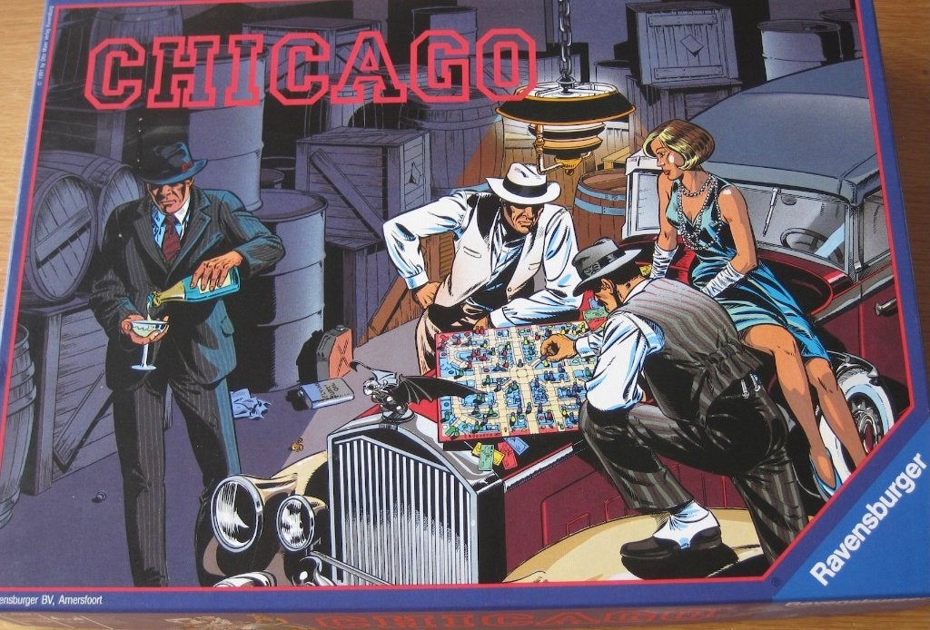 bordspel Chicago - 1991, Een of twee spelers, Ophalen of Verzenden, Zo goed als nieuw, Ravensburger